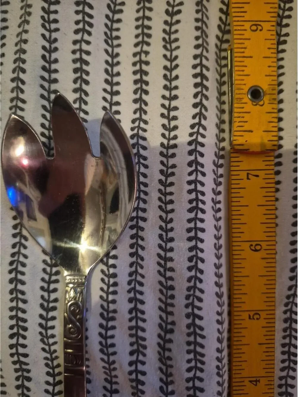 orleans silver stainless korea Salad Serving Fork 8
